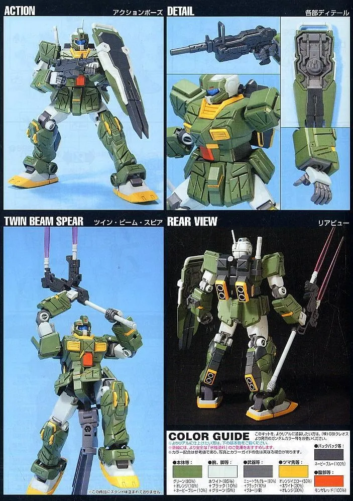 GUNDAM - HGUC RGM-79FP GM Striker 1/144 - Model Kit